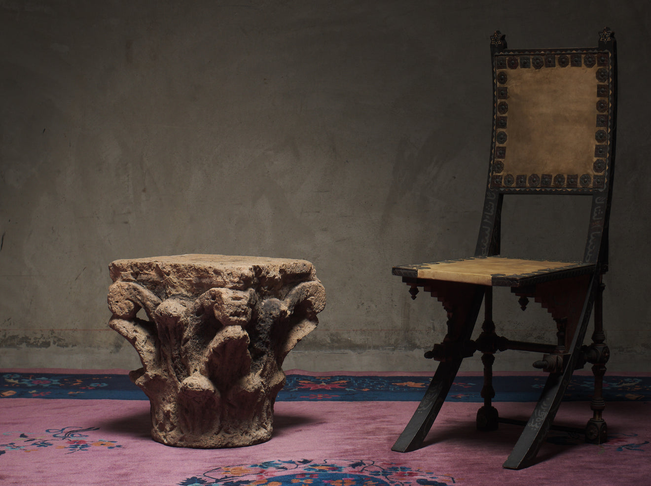 STONE CAPITAL(S), 18TH C JALISCO