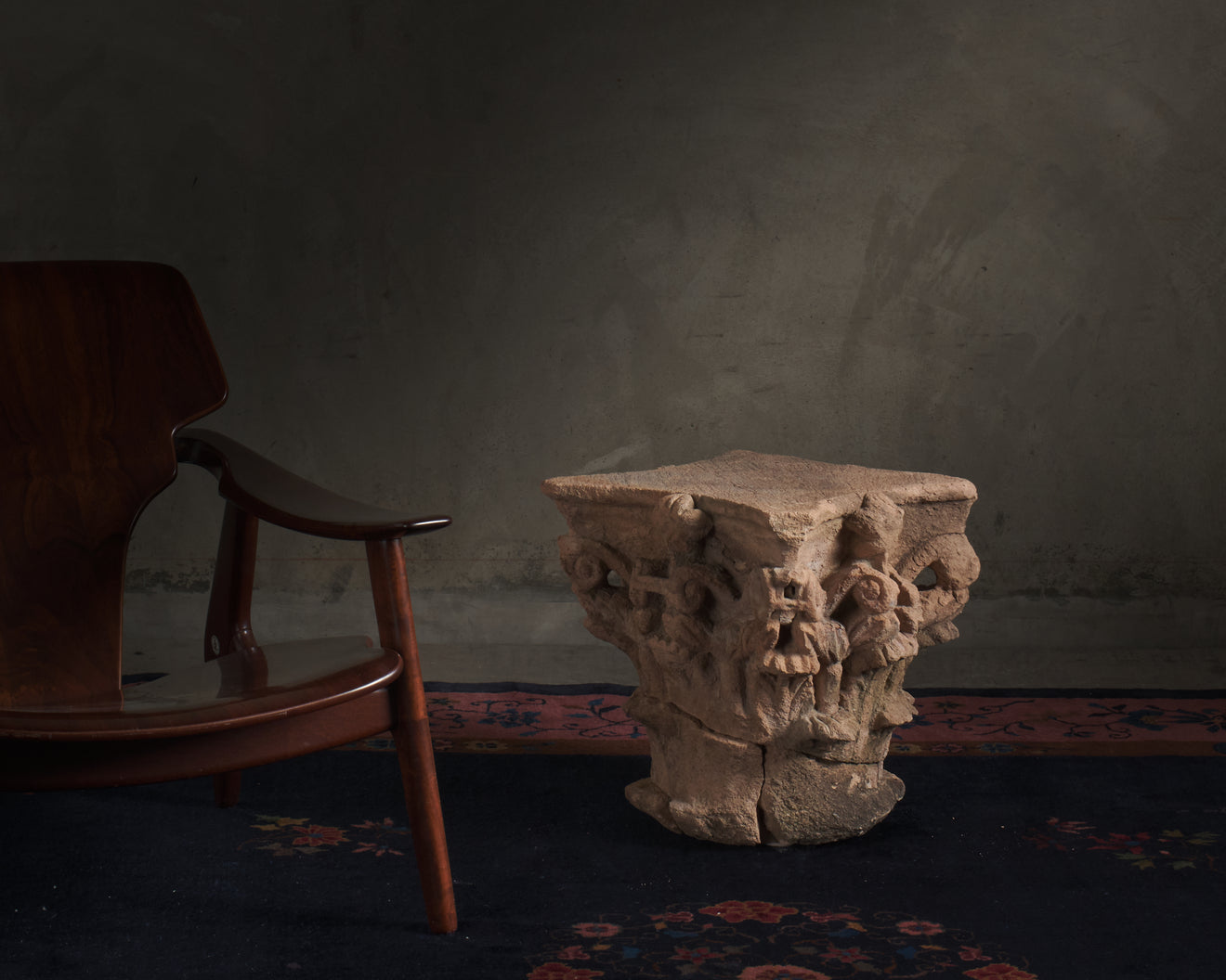 STONE CAPITAL(S), 18TH C JALISCO