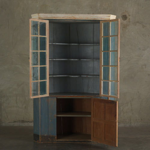 SWEDISH COUNTRY CORNER CABINET