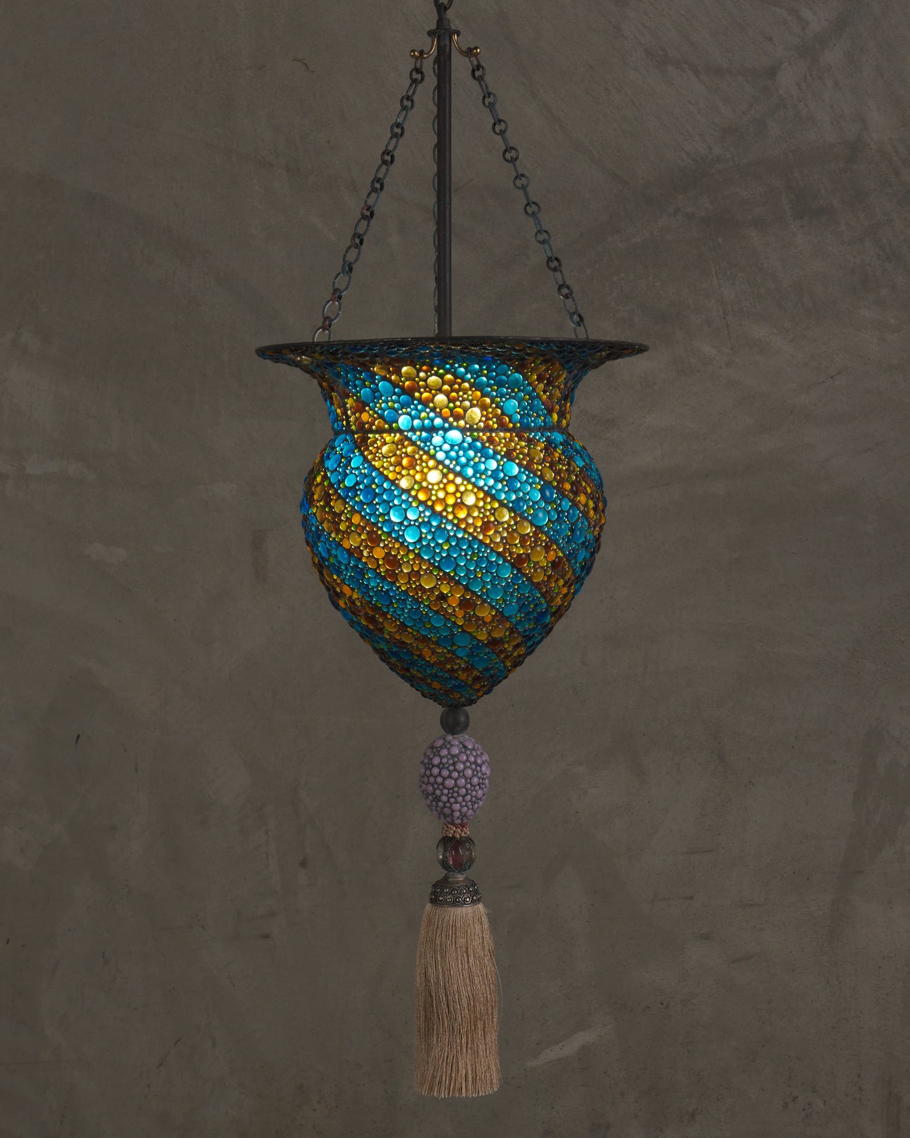 SWIRL LANTERN  BY ADAM KURTZMAN