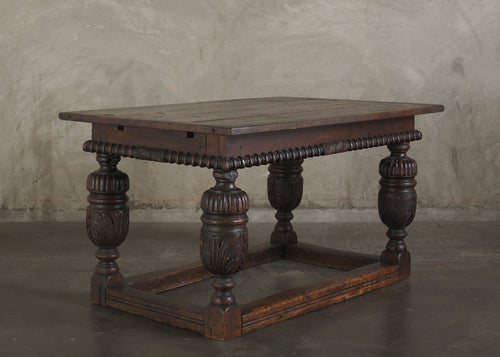 ELIZABETHAN STYLE CENTER TABLE