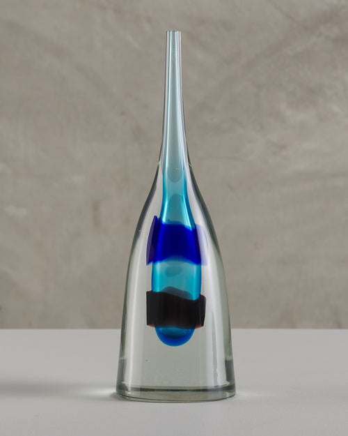 TAPERING-SHAPED VASE BY LUCIANO GASPERI FOR SALVIATI & CO, MURANO, ITALY, 1970s