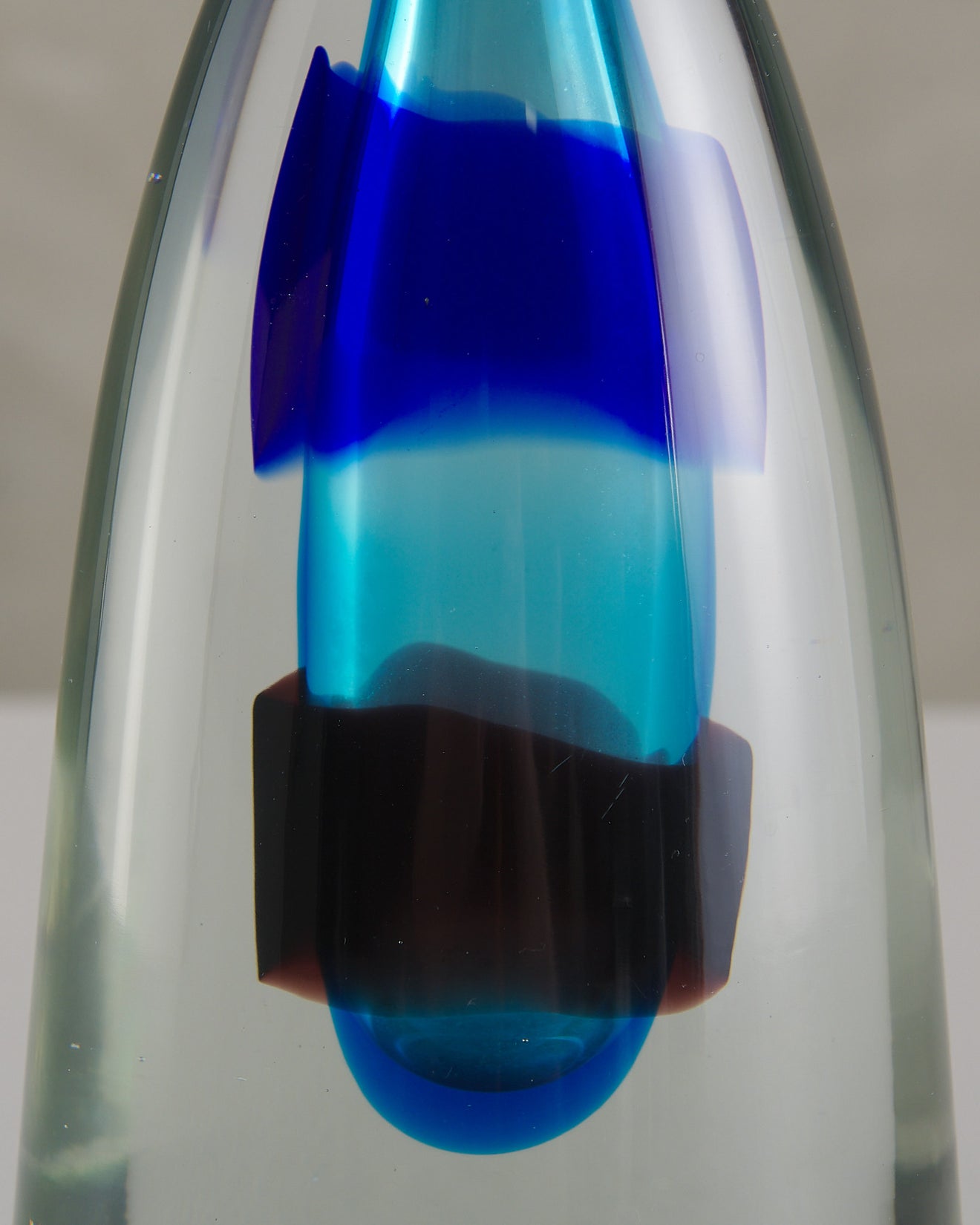 TAPERING-SHAPED VASE BY LUCIANO GASPERI FOR SALVIATI & CO, MURANO, ITALY, 1970s