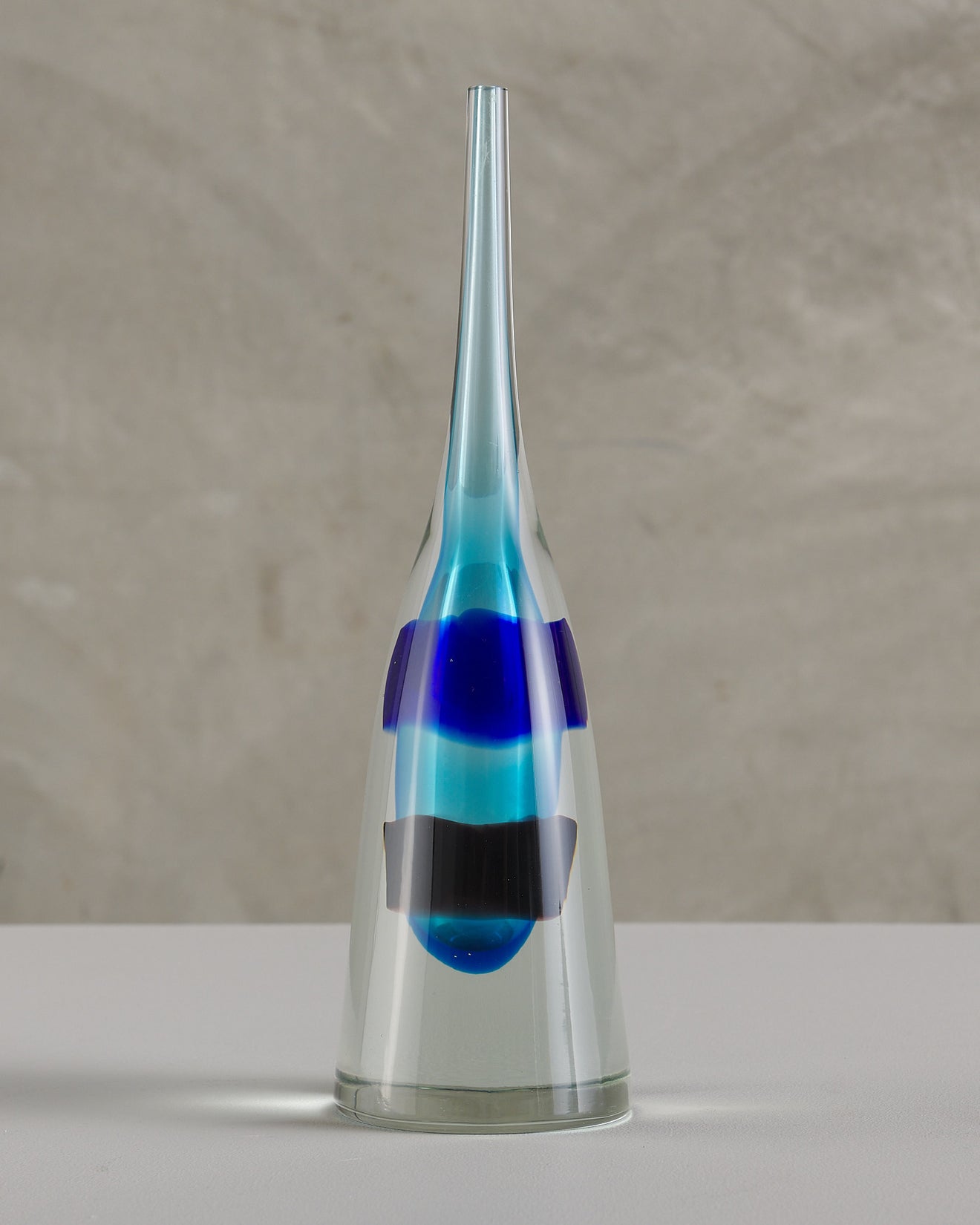 TAPERING-SHAPED VASE BY LUCIANO GASPERI FOR SALVIATI & CO, MURANO, ITALY, 1970s