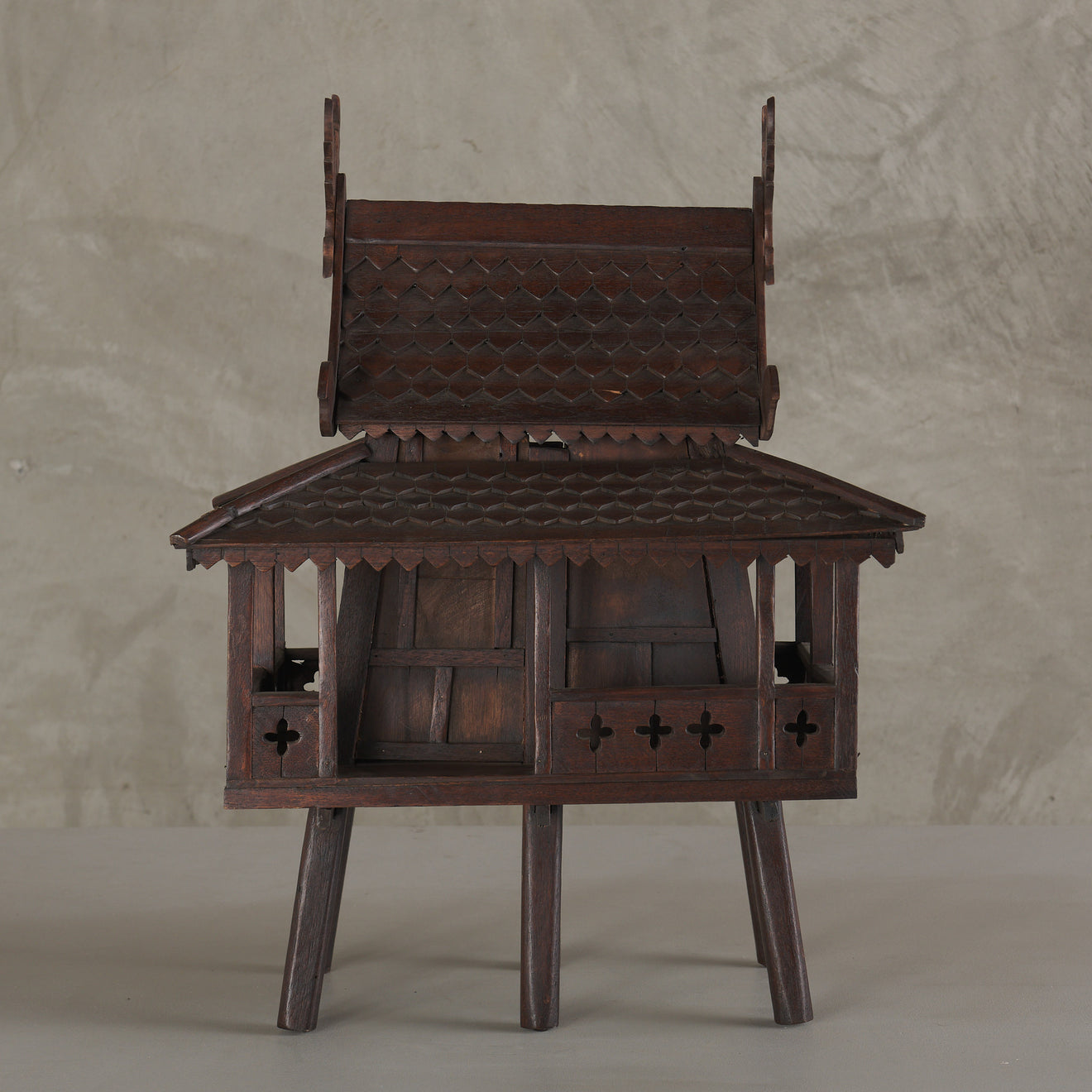 THAI TEAK SPIRIT HOUSE, 20TH C