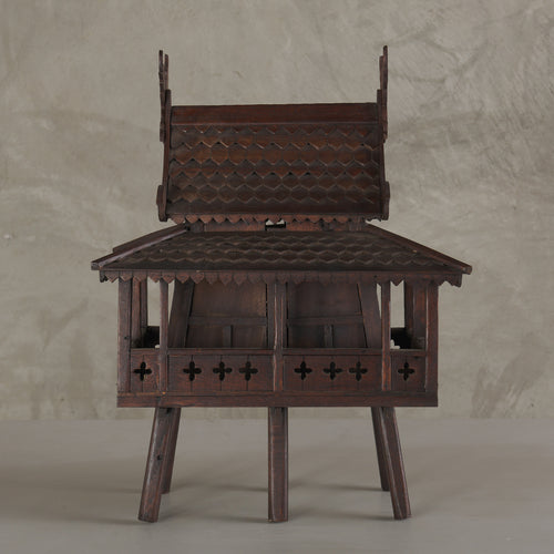 THAI TEAK SPIRIT HOUSE, 20TH C