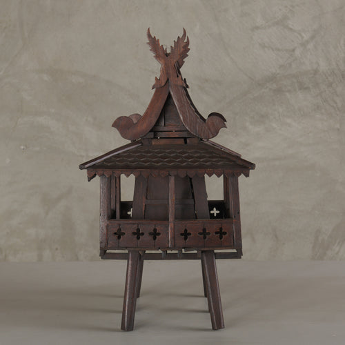 THAI TEAK SPIRIT HOUSE, 20TH C