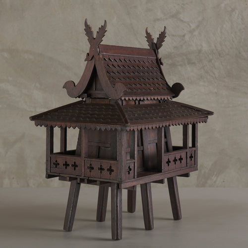 THAI TEAK SPIRIT HOUSE, 20TH C