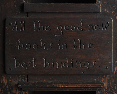 THE TABARD INN REVOLVING BOOKCASE, c1902