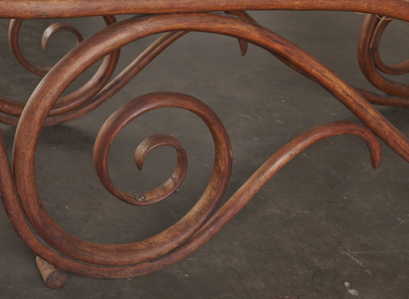 THONET BENT WOOD CHAISE LOUNGE, AUSTRIA, C1888
