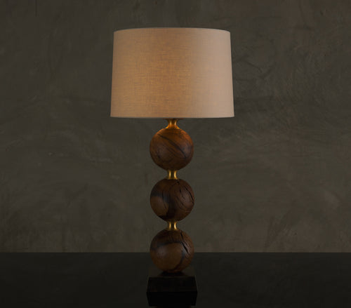 TRIBALL LAMP BY LIKA MOORE FOR BC WORKSHOP