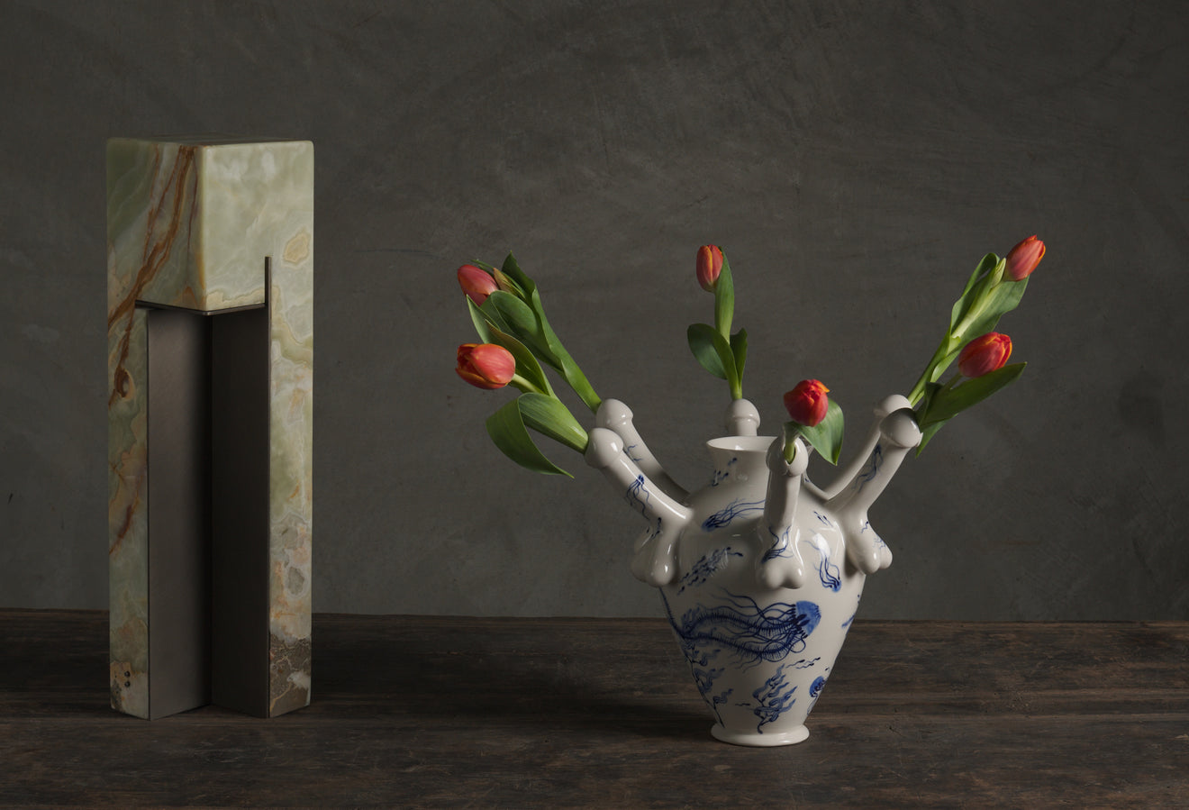 TULIPIERE VASE BY KEVIN QUALE