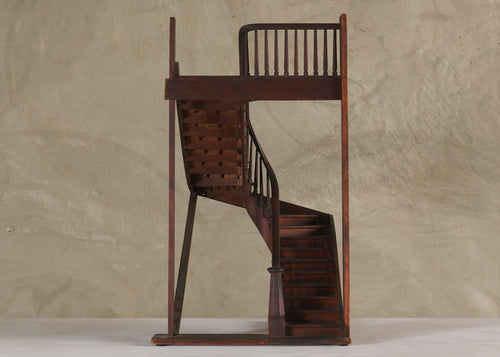 UNUSUALLY LARGE STAIRCASE MAQUETTE