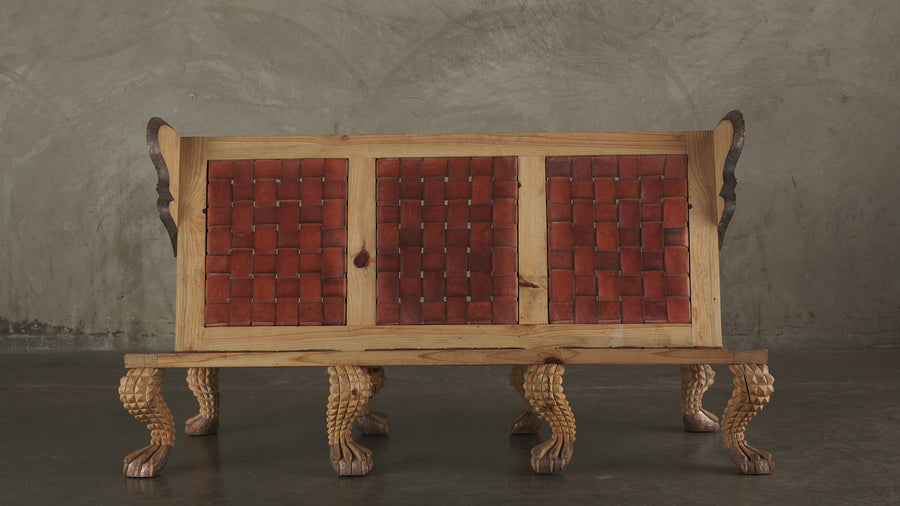 'Umberto' Wingback Sofa by Mike Diaz