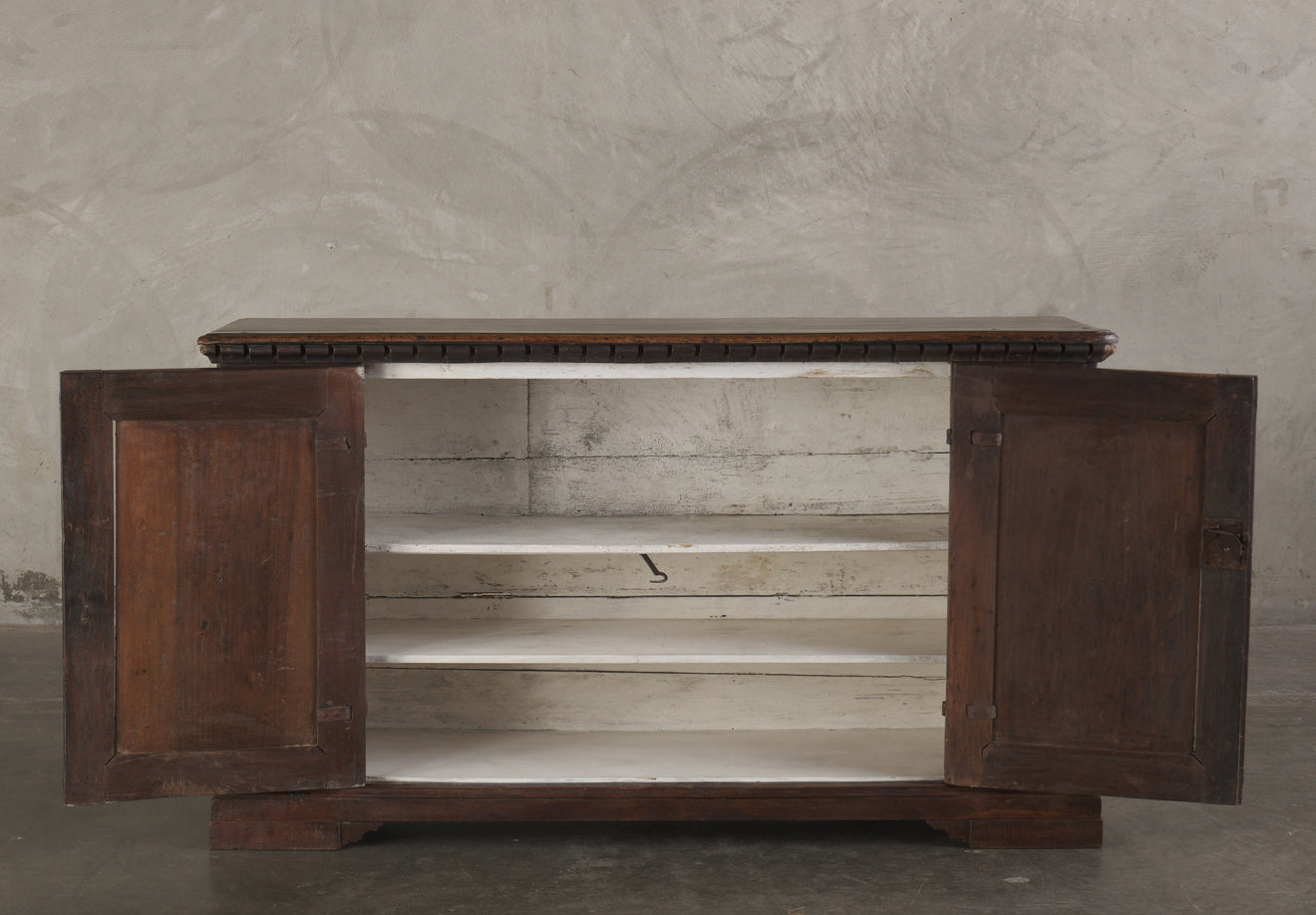 SPANISH WALNUT SIDEBOARD, 19th C