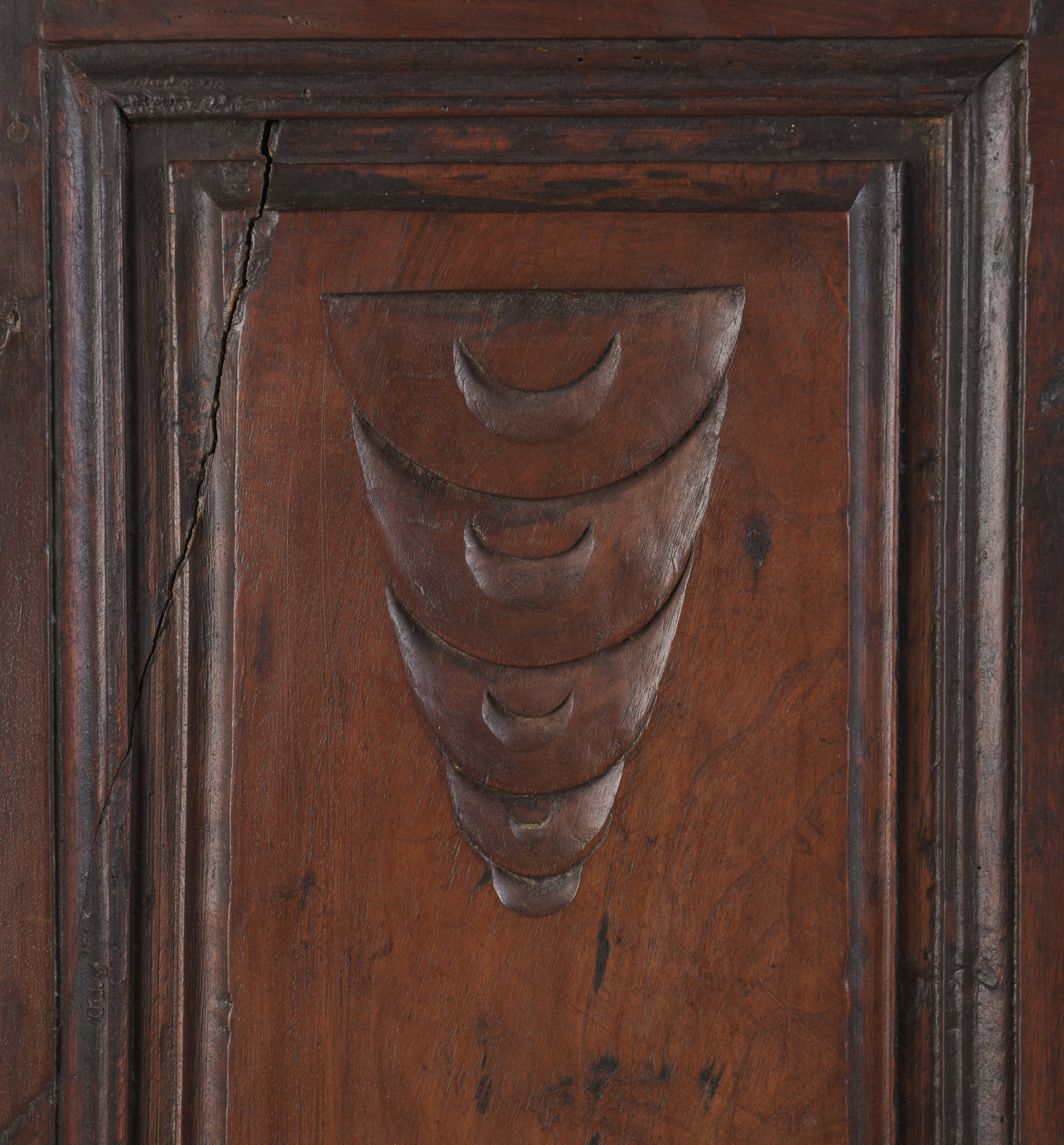 SPANISH WALNUT SIDEBOARD, 19th C
