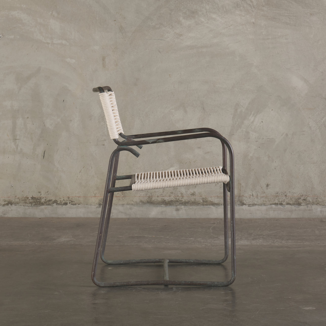 WALTER LAMB FOR BROWN JORDAN ARM CHAIR, 1950'S