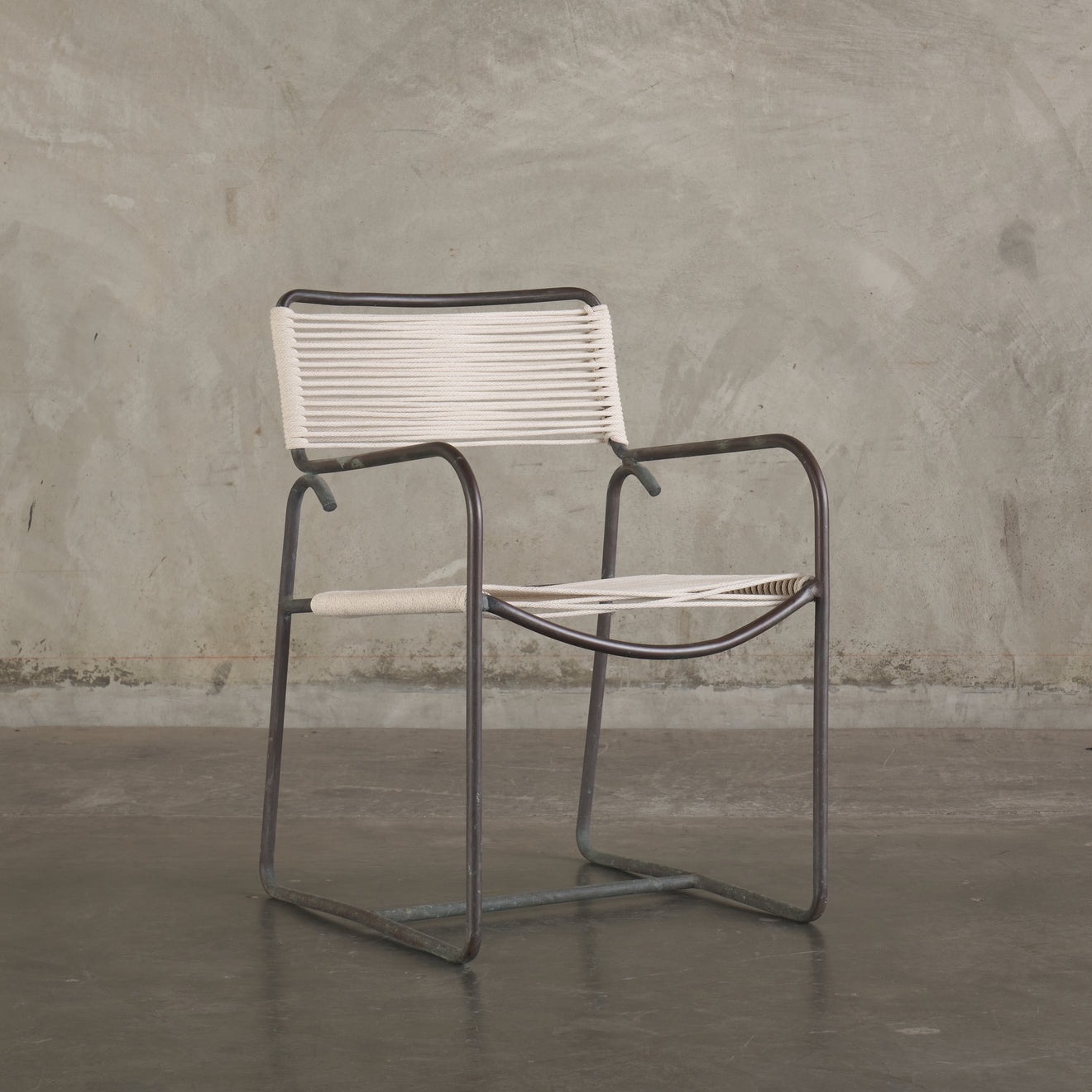 WALTER LAMB FOR BROWN JORDAN ARM CHAIR, 1950'S