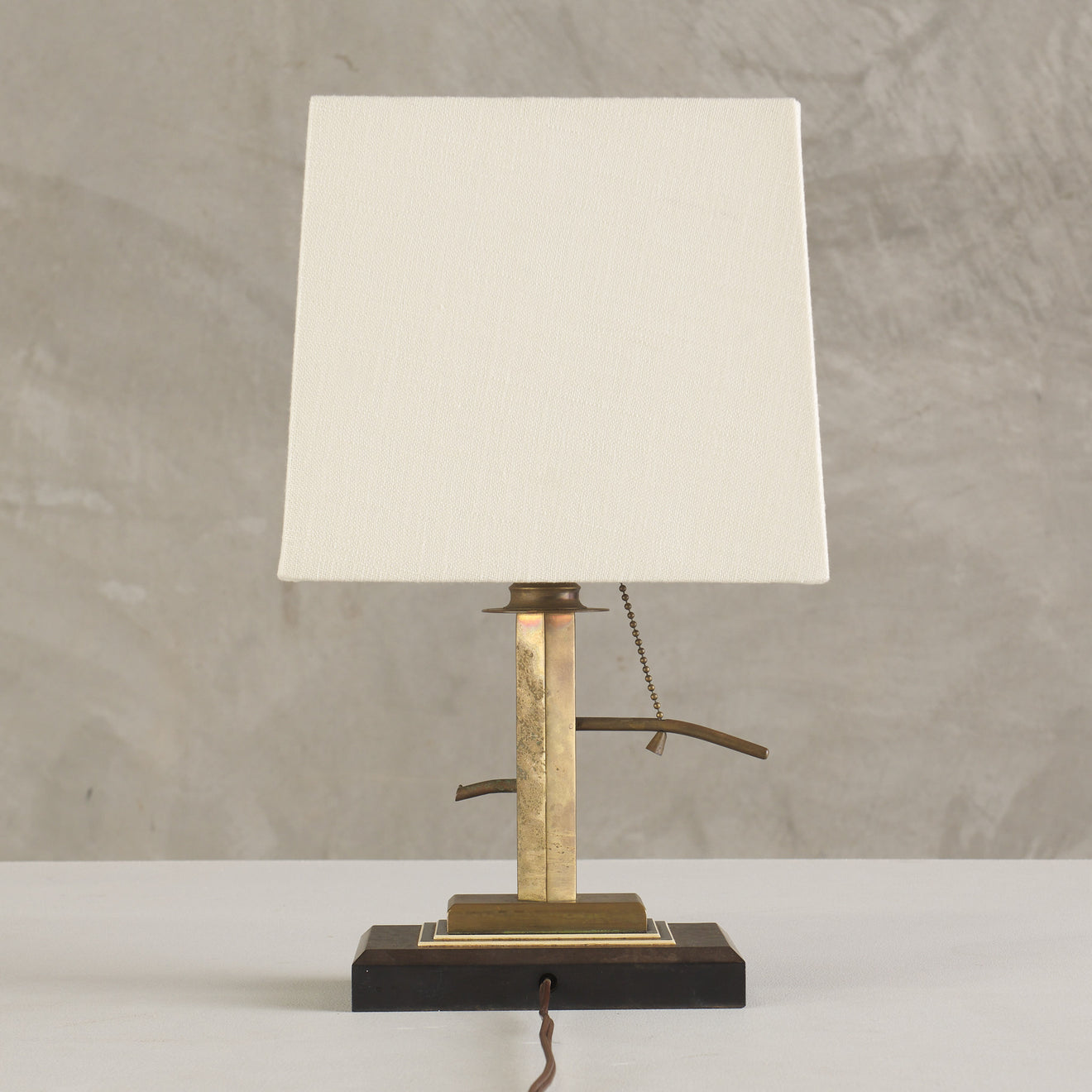 WATER PUMP TABLE LAMP, c1920
