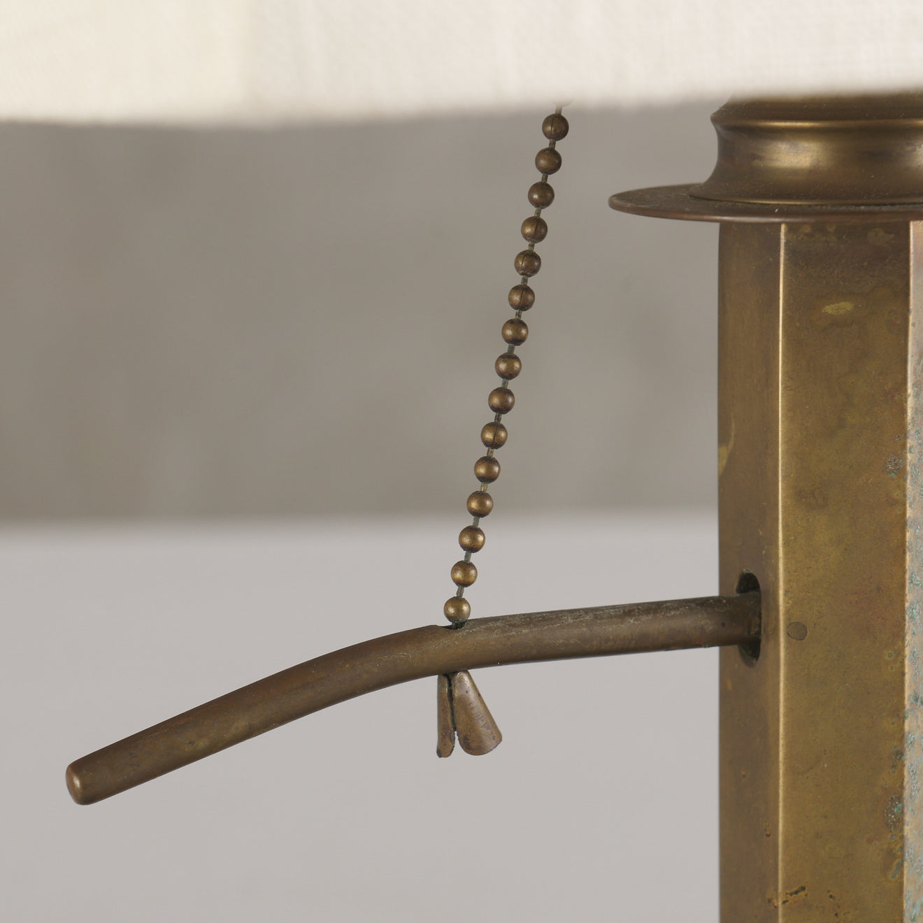 WATER PUMP TABLE LAMP, c1920