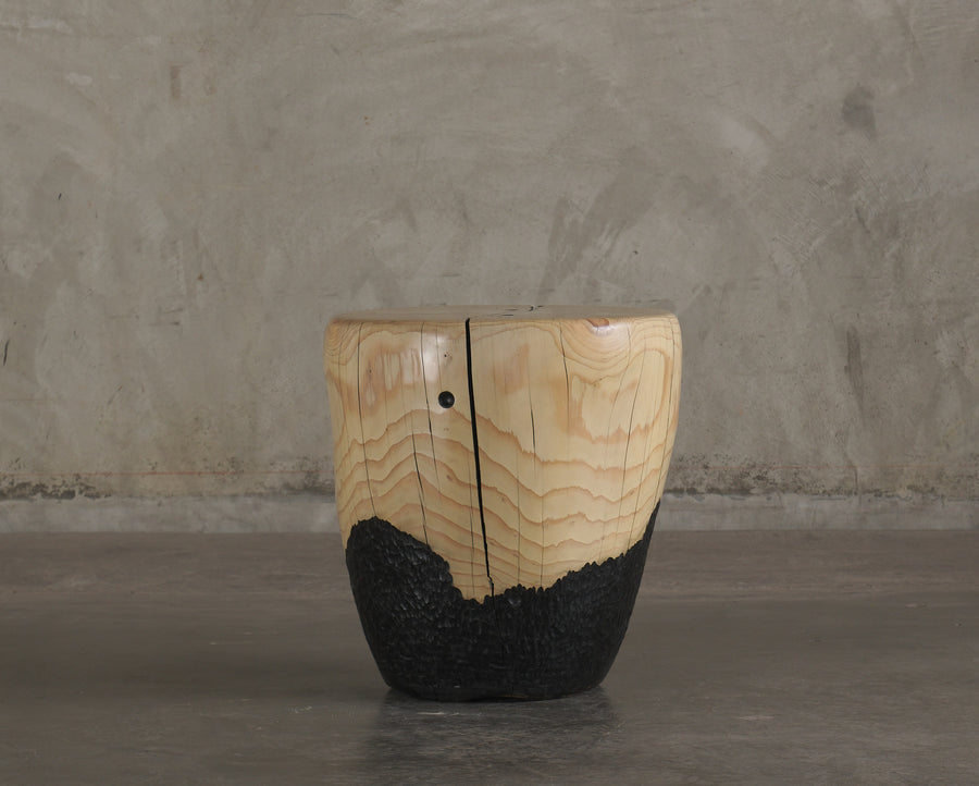 WHITE FIR SIDE TABLE (style B) BY DAN POLLOCK