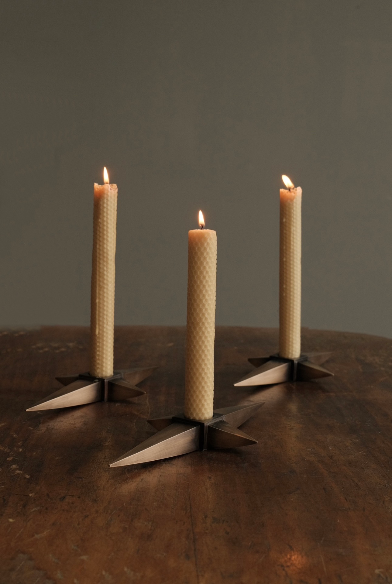 COMPASS CANDLE HOLDER(s) BY LIKA MOORE