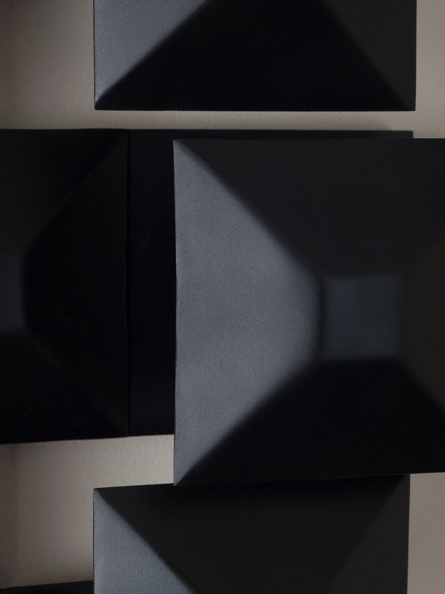 3-Squared Sconce, Black – Blackman Cruz