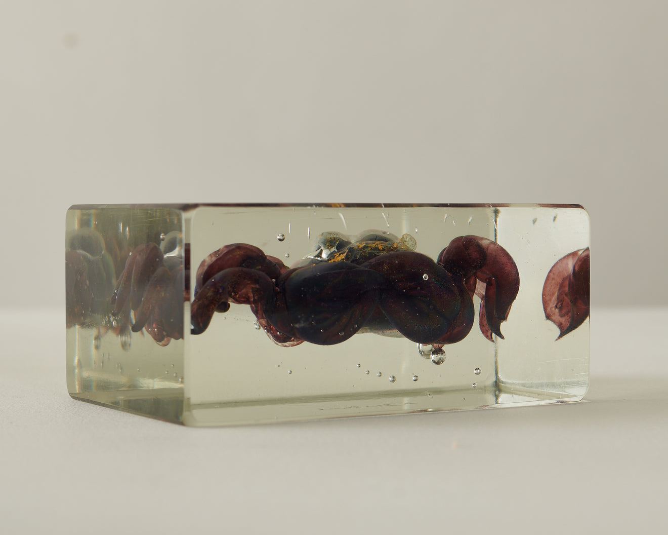 ALFREDO BARBINI FOR CENEDESE GLASS CRAB