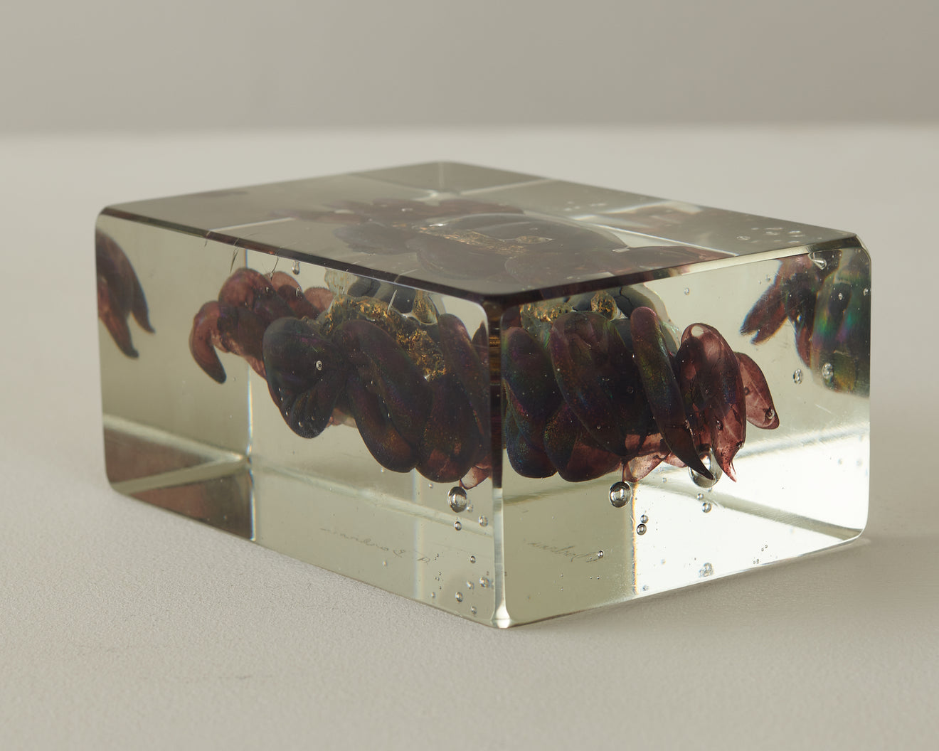 ALFREDO BARBINI FOR CENEDESE GLASS CRAB