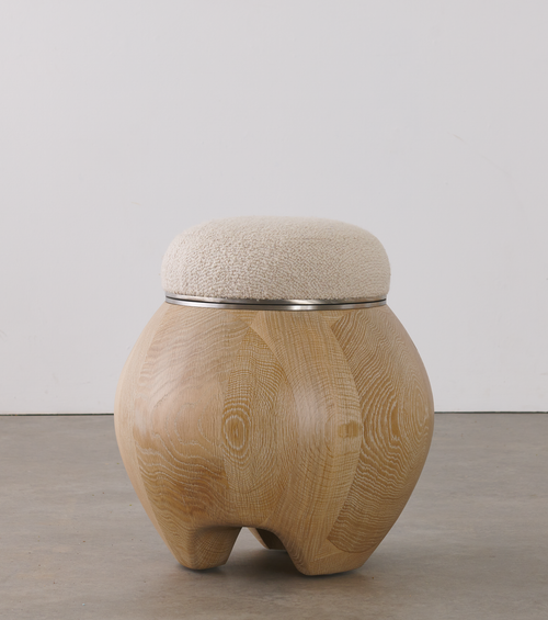 BCW Mushroom Stool Oak - Steel