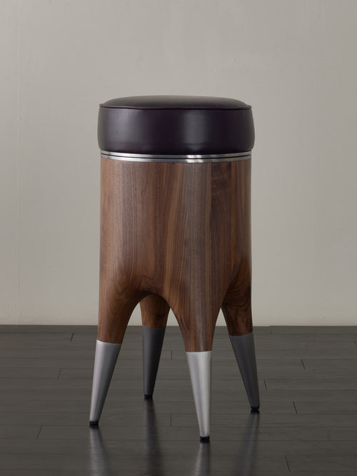 BCW Molar Stool - Satin Nickel