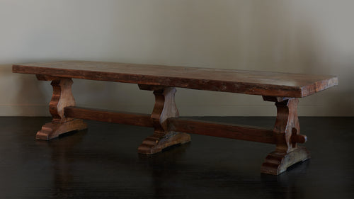 BELGIAN 10.5' TRESTLE TABLE