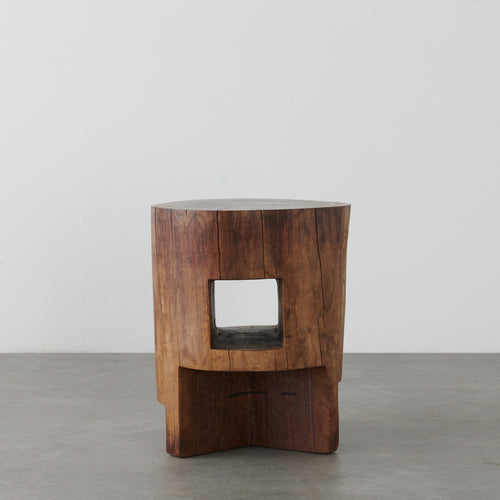 BLACK WALNUT SIDE TABLE BY IAN LOVE