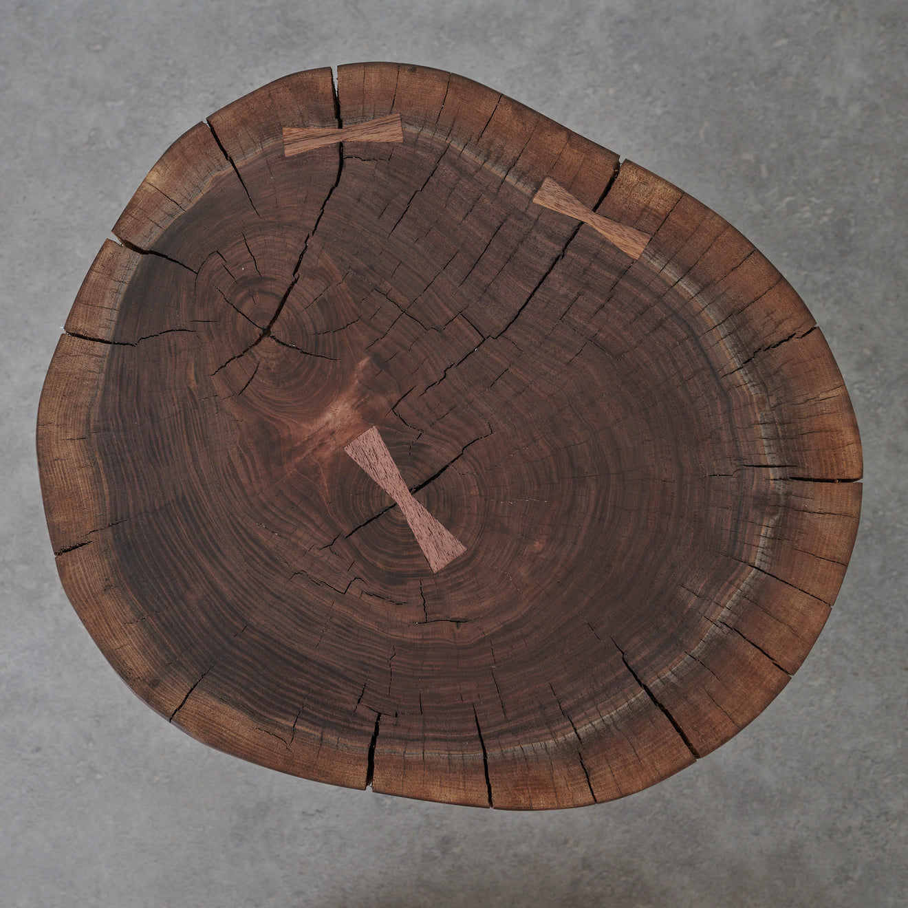 BLACK WALNUT SIDE TABLE BY IAN LOVE