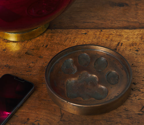 BRONZE PAW PRINT CATCH-ALL