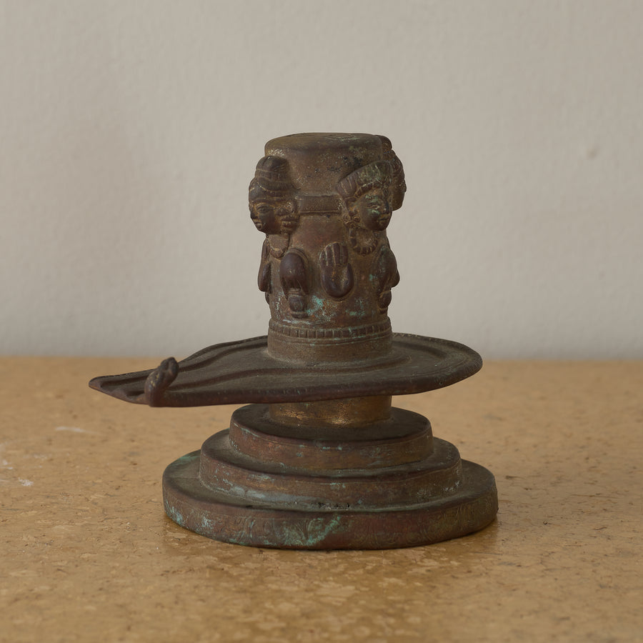 BRONZE SHIVA - LINGAM