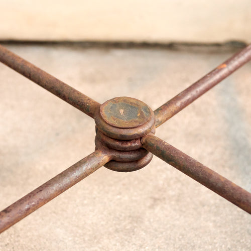 CARVED SANDSTONE WINDOW GRILL TABLE