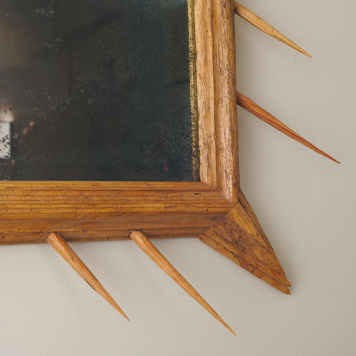 CHERAN SPIKED MIRROR FRAME BY MIKE DIAZ