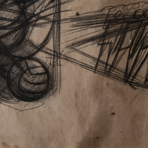 David Alfaro Siqueiros (b.1896- 1974), Signed Sketch