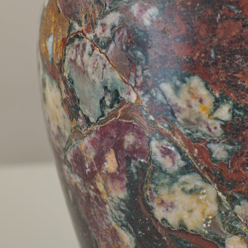 GEORGIAN CARVED SPECIMEN MARBLE URN