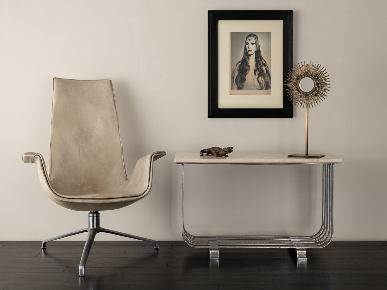 Pair of Tulip Chairs by Fabricius & Kastholm, 1964, FK 6725