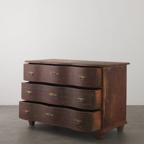 FRENCH 3 DRAWER DRESSER