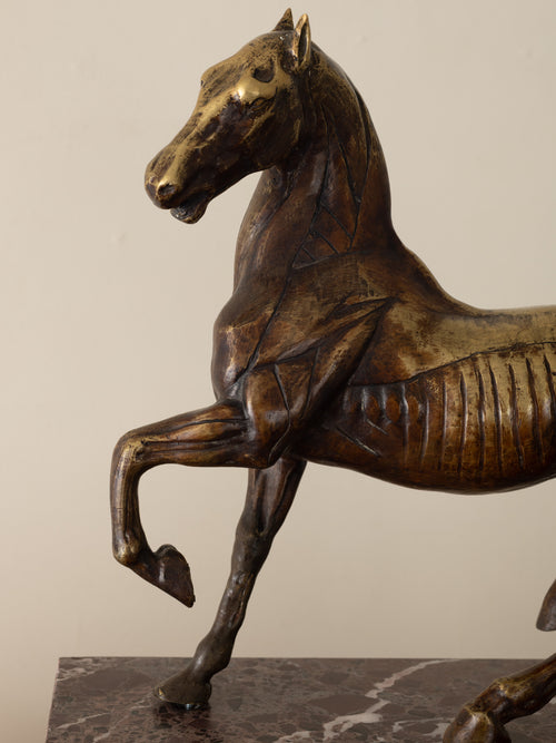 French Horse Sculpture