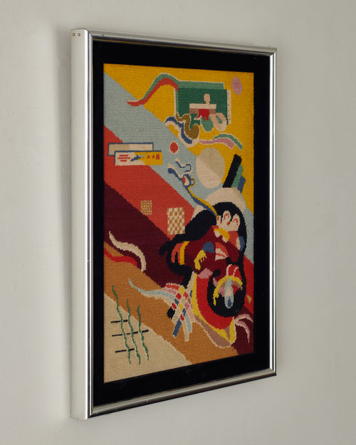 KANDINSKY DESIGNED NEEDLEPOINT, B