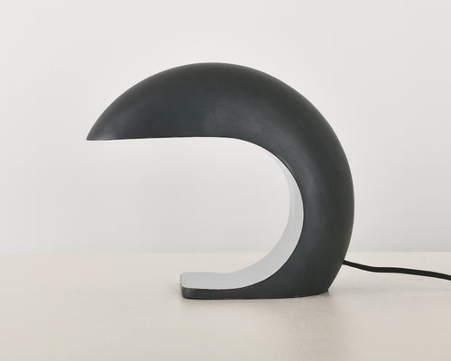 MEDIUM STAINLESS NAUTILUS LAMP BY CHRISTOPHER KREILING