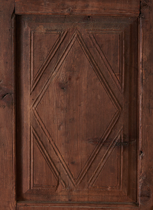 MONTAGNARD FRENCH ALPS RUSTIC CABINET