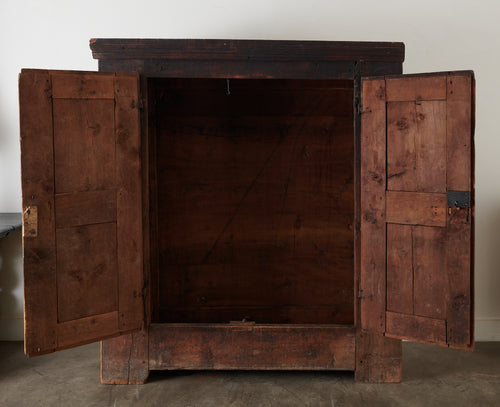 MONTAGNARD FRENCH ALPS RUSTIC CABINET