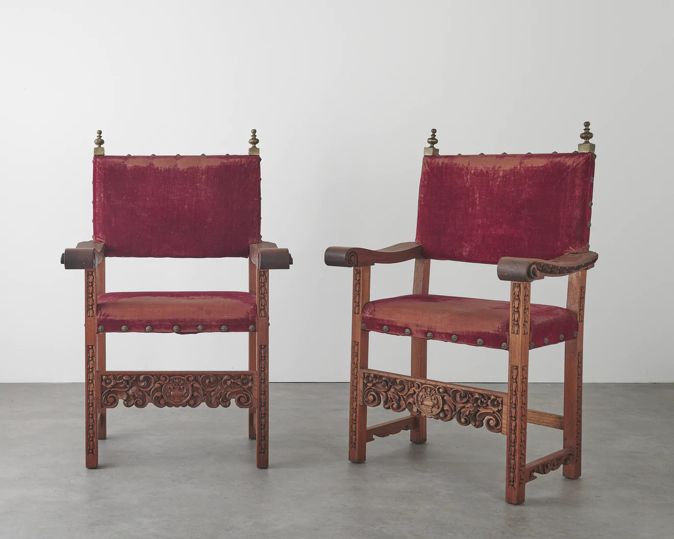 PAIR OF FRAILERO CHAIRS