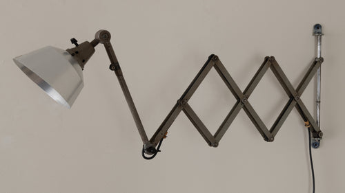 SCISSOR LAMP BY CURT FISCHER FOR MIDGARD