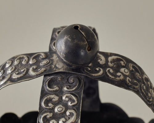 SILVER SPANISH COLONIAL SANTO CROWN